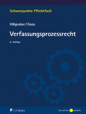 cover image of Verfassungsprozessrecht